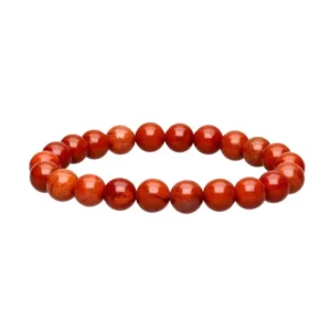 bracelet jaspe rouge